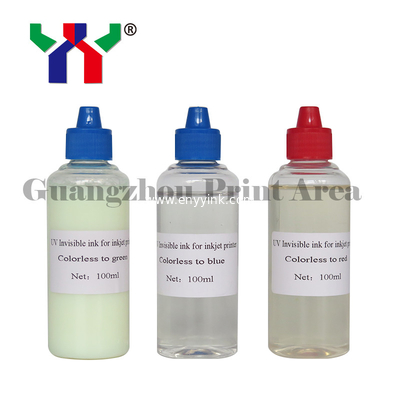 Chinese Ceres UV Invisible Fluorescent Ink For Printer Yellow Red Blue Green Whole-sale and Retail
