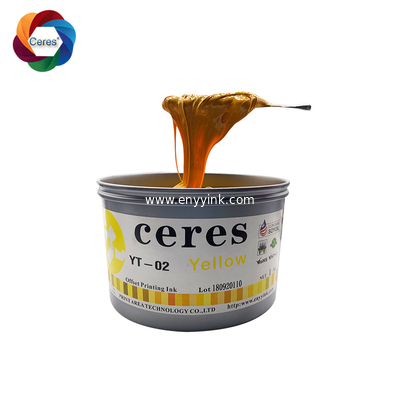 Ceres YT-02 CMYK Ink For Offset Printing